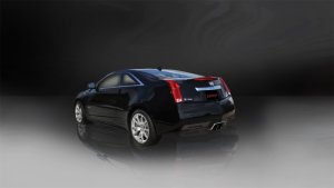 Cadillac CTS Performance Exhaust - Rear - CORSA Performance - Axle-Back Sport - Black - `11-`15